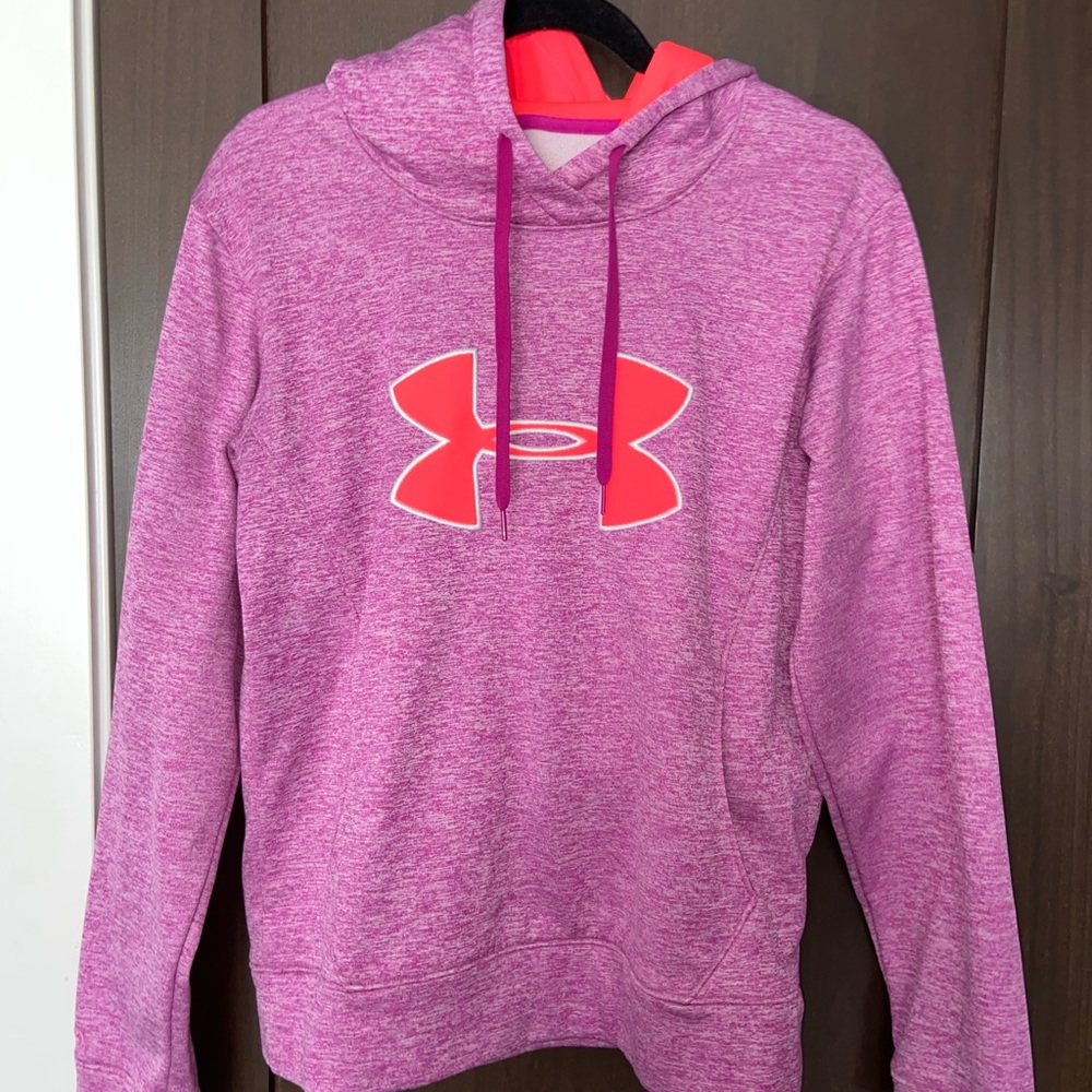 Under Armour dry fit sweatshirt.